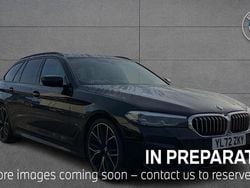 Black Used 2022 BMW 520 M Sport Estate | £26,902 (Fair price)