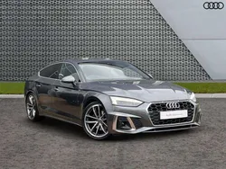 Grey Used 2022 Audi A5 Sportback S-Line Hatchback | £27,999 (Fair price)