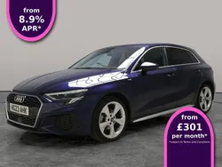 Blue Used 2023 Audi A3 Sportback S-Line Hatchback | £21,942 (Fair price)