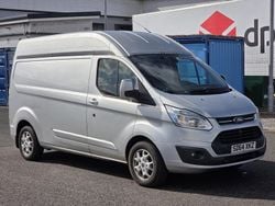 Silver Used 2014 Ford Transit Custom Limited Van | £6,495 (Fair price)