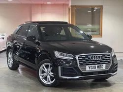 Black Used 2019 Audi Q2 S-Line SUV | £11,489 (Fair price)