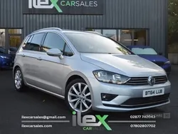 Silver Used 2014 VW Golf Sportsvan GT MPV | £5,650 (Expensive)