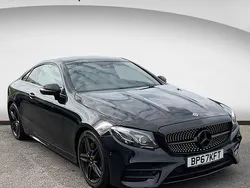 Black Used 2018 Mercedes E220 AMG Line Premium Plus Coupe | £17,490 (Fair price)