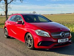Red Used 2018 Mercedes A160 Executive Hatchback | £8,950 (Fair price)