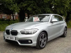 Silver Used 2017 BMW 118 Sport Line Hatchback | £7,595 (Good price)