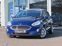 Blue Used 2018 Ford Fiesta Titanium Hatchback | £8,999 (Fair price)