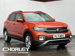 Orange Used 2021 VW T-Cross Active SUV | £16,951 (Fair price)