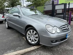 Silver Used 2009 Mercedes CLK220 Elegance Coupe | £2,000 (Good price)