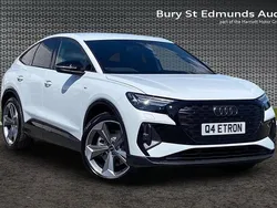 Other New 2025 Audi Q4 Sportback e-tron Black Edition SUV | £56,955 (Fair price)