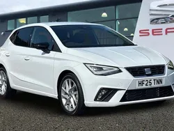 Glacial white Used 2025 Seat Ibiza FR Hatchback | £19,250 (Fair price)