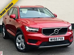 Fusion red Used 2019 Volvo XC40 Momentum SUV | £14,999 (Fair price)