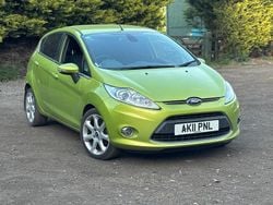 Green Used 2011 Ford Fiesta Titanium Hatchback | £1,790 (Good price)