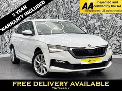 White Used 2021 Skoda Scala SE L Hatchback | £14,995 (Fair price)