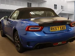 Blue Used 2017 Abarth 124 Spider Cabriolet | £15,175