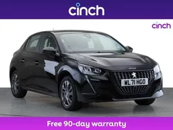 Black Used 2021 Peugeot 208 Active Premium Hatchback | £13,049 (Fair price)