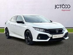 White Used 2019 Honda Civic SR Hatchback | £11,600 (Fair price)