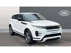 White Used 2025 Land Rover Range Rover evoque SE Dynamic SUV | £40,844 (Expensive)