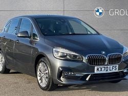Grey Used 2020 BMW 218 Active Tourer Luxury Line MPV | £17,493 (Fair price)
