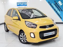 Yellow Used 2016 Kia Picanto 2 Hatchback | £5,495 (Fair price)