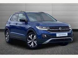 Blue Used 2023 VW T-Cross Black Edition SUV | £21,250 (Fair price)