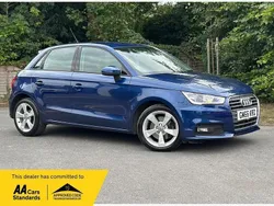 Blue Used 2017 Audi A1 Sportback Sport Hatchback | £10,390 (Good price)