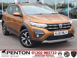 Orange Used 2022 Dacia Sandero Prestige Hatchback | £12,990 (Fair price)