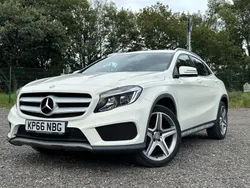 White Used 2016 Mercedes GLA220 AMG line SUV | £11,617 (Good price)
