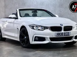 White Used 2018 BMW 420 M Sport Cabriolet | £17,990 (Fair price)