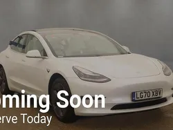 White Used 2020 Tesla Model 3 Long Range Sedan | £17,990 (Good price)