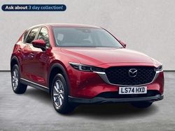 Red Used 2024 Mazda CX-5 Center-Line SUV | £23,165 (Fair price)