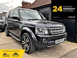 Grey Used 2014 Land Rover Discovery 4 HSE Luxury SUV | £16,990 (Expensive)