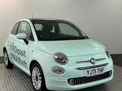 Green Used 2020 Fiat 500 Lounge Hatchback | £9,995 (A bit pricey)