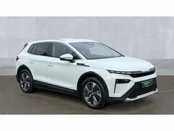 Moon white metallic Used 2025 Skoda Elroq SUV | £32,990 (Fair price)