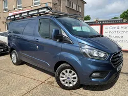 Blue Used 2018 Ford Transit Custom Limited Van | £10,995 (A bit pricey)