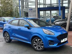 Blue Used 2022 Ford Puma ST-Line SUV | £15,650 (Fair price)