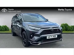 Grey Used 2024 Toyota RAV4 Hybrid Sport SUV | £41,134 (Expensive)
