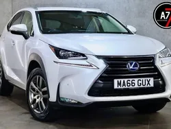 White Used 2016 Lexus NX300h Luxury Line SUV | £16,490 (Fair price)