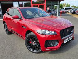 Red Used 2018 Jaguar F-Pace S SUV | £24,995 (Fair price)
