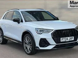 White Used 2024 Audi Q3 Black Edition SUV | £34,475 (Fair price)
