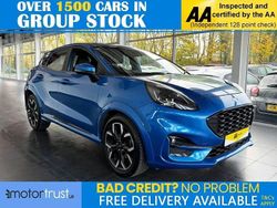 Blue Used 2021 Ford Puma ST-Line X SUV | £13,495 (Good price)