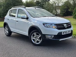 White Used 2015 Dacia Sandero Stepway Ambiance Hatchback | £4,200 (Fair price)