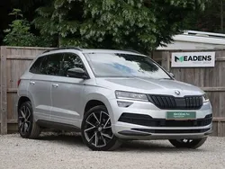 Brilliant silver metallic Used 2019 Skoda Karoq SUV | £21,495