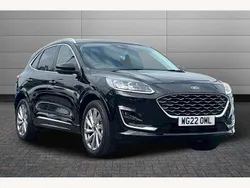Black Used 2022 Ford Kuga Vignale SUV | £22,191 (Fair price)