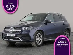 Blue Used 2021 Mercedes GLE350 AMG line Estate | £42,314 (Fair price)