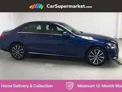 Blue Used 2019 Mercedes C180 SE Sedan | £14,897 (Fair price)