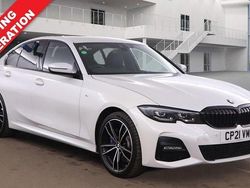 White Used 2021 BMW 330 M Sport Sedan | £19,699 (Fair price)