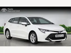 White Used 2022 Toyota Corolla Sport Estate | £18,791 (Fair price)
