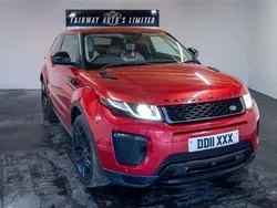 Red Used 2015 Land Rover Range Rover evoque HSE Dynamic Coupe | £11,240 (Fair price)