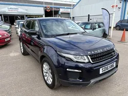 Blue Used 2016 Land Rover Range Rover evoque SE SUV | £10,499 (Fair price)