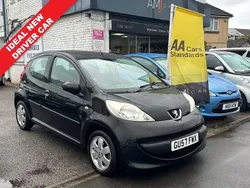 Black Used 2007 Peugeot 107 Urban Move Hatchback | £2,495 (Fair price)